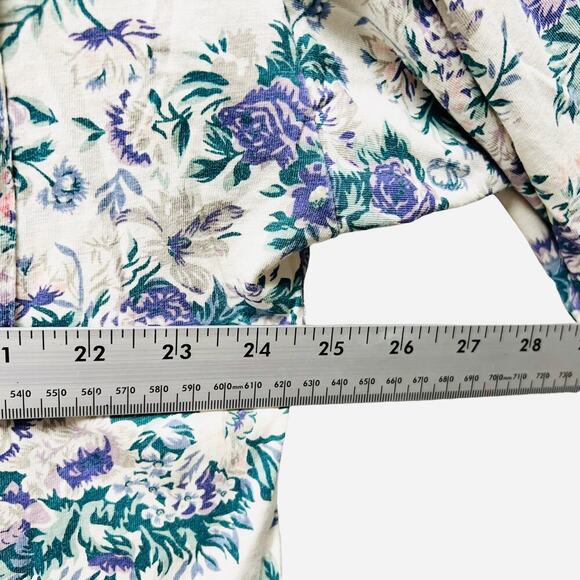 Vintage Victoria's Secret Gold Label Floral Top - Picture 7 of 8